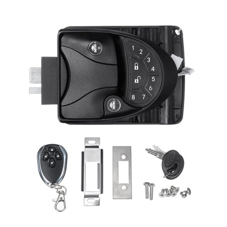 - 1 Set RV Keyless Entry Door Lock, Caravan Deadbolt Door Lock, Car Lockout Tool Kit ,Remote Control