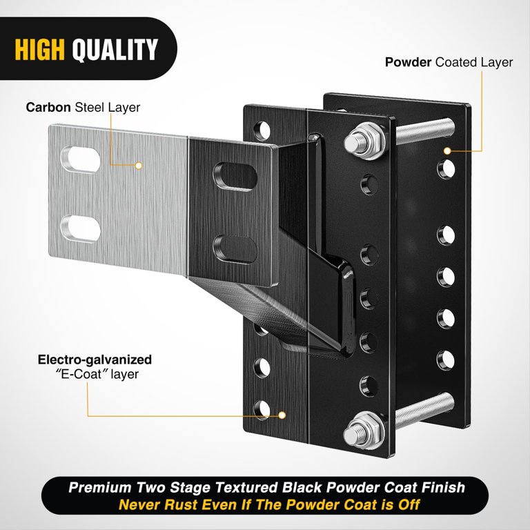 Heavy Duty Trailer Spare Tire Carrier Mount For 4 & 5 Lugs Wheels - Boat Bracket Holder