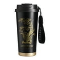 thumbnail image 2 of Yzans Insulated Tumbler 500ml,Stainless Steel Water Bottle with Straw,7.67in Height,Carry Strap, 2 of 6