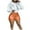 Orange, variant on Teyfeniy Womens Faux Leather Shorts with Button and Zipper Slim Summer Hotpant Shorts Solid Color Casual Party Dancing Activity Comfy Fashion Shorts