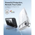 thumbnail image 2 of Funda Magnética Negra Transparente con Soporte para Almacenamiento para iPhone 17e / 16e, 2 of 8