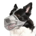 thumbnail image 1 of Cubrebocas para perros, cubrebocas para perros pequeños y medianos con malla suave, con cubrebocas protector ajustable, 1 of 6