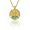 B, variant on Jesus Pendant Necklace for Men Women, Christ the Redeemer Open Arms Medal, 14K Gold Plated Turquoise Inlay Religious Jewelry Gift