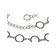 thumbnail image 2 of Ladies Metal Circle Chain Belt, 2 of 2