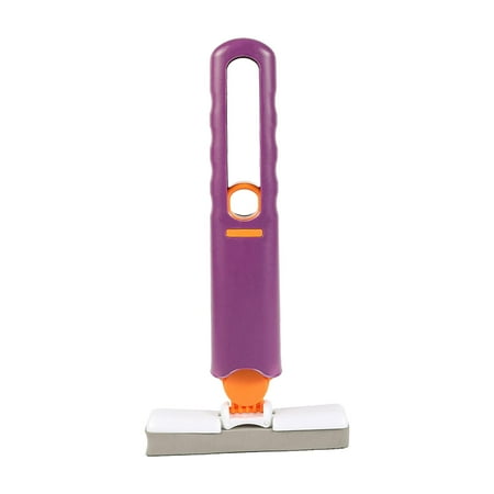 Portable Mini Mop,Portable Mini Mop Portable Self Short Mop,handheld mop Short mop sink desk cleaning brush,multifunctional desktop cleaner Mop Cleaning tool,Mini Mop Kitchen desk violet