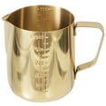 thumbnail image 1 of MasteelfCA Milk Froth Cup Espresso Steaming Cup Stainless Steel Milk Cup Milk Frothing Pitcher Coffee Cup, 1 of 8