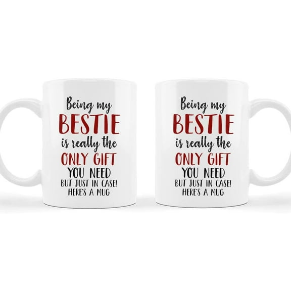 Mugs Friendship Coffee For Soul Sister Besties From Friends Bff Bestfriends Gifts Being My Bestie Is Really The Only Need Ceramic 11 15oz White Tea Cup Gifts For Women On Birthday Anniversary