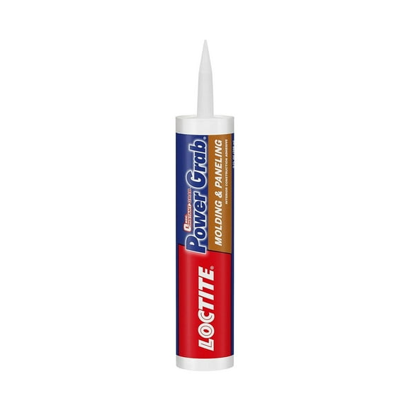 Loctite Power Grab Molding & Paneling Construction Adhesive, 9 oz White- 2023759