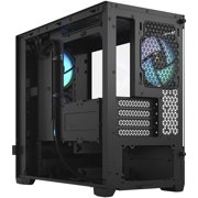 Fractal Design Pop Mini Air RGB Black TG mATX High-Airflow Clear Tempered Glass Window Tower Computer Case