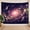 C, variant on XaaKee Tapestry Wall Hanging, Majestic Void Whisper Spiral Galaxy Deep Space, High-Quality Polyester Wall Tapestry, 60x40Inch