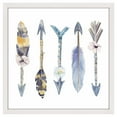 thumbnail image 6 of Marmont Hill "Floral Arrows" by Shayna Pitch Framed Painting Print, 6 of 6
