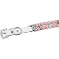thumbnail image 5 of collier En Perle Rose Pour Animaux De Compagnie, Collier En Cuir Synthtique Avec Strass, Collier Ajustable En Cuir Pu, Collier En Perle Pour Chiot, 5 of 5