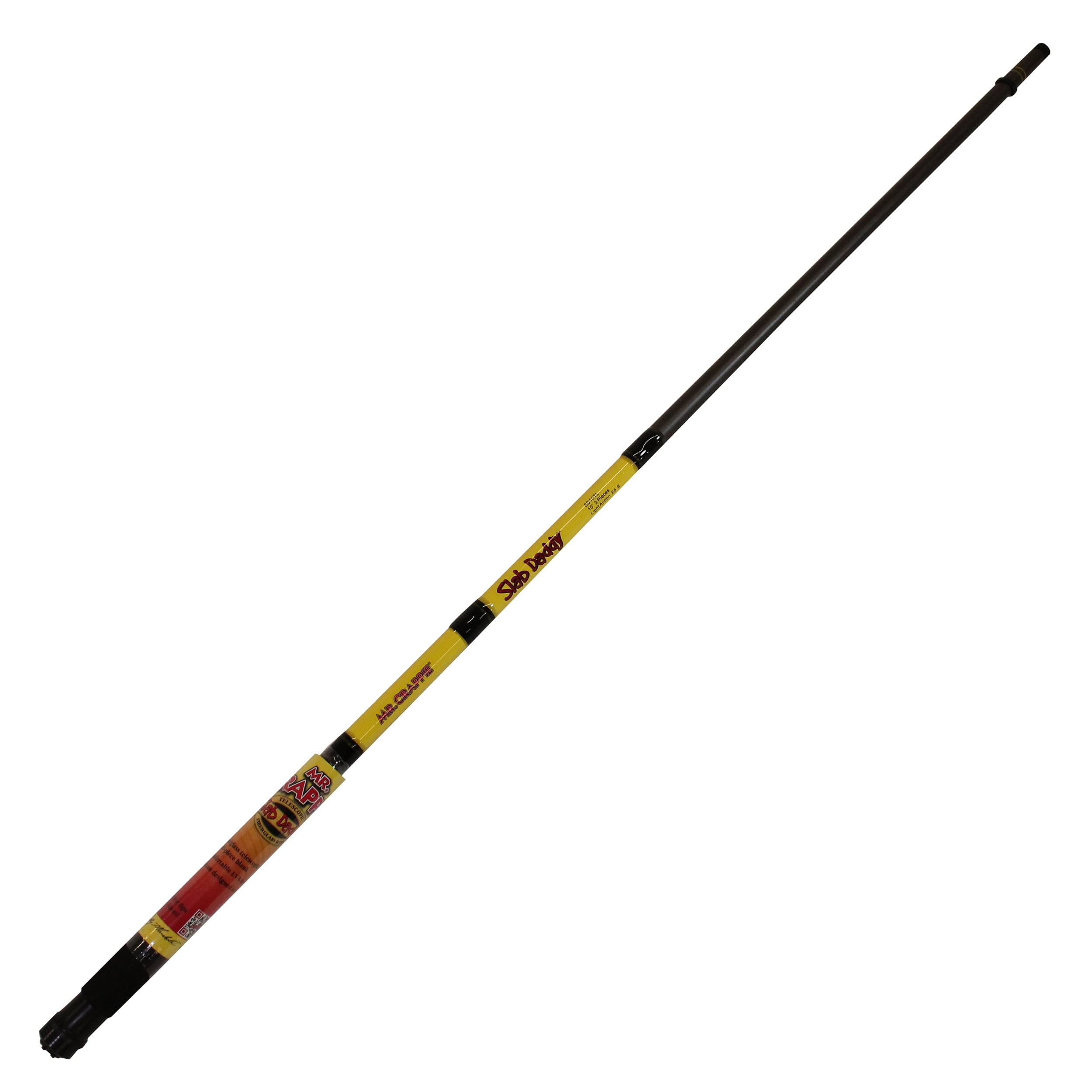 b and m crappie rods