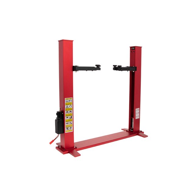 Elevador automático de coche Vogacara 1/10 Control remoto modelo de oruga color Rojo