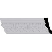 2 5/8"H x 1 1/4"P x 2 7/8"F x 94 1/2"L Ashur Leaf Crown Moulding