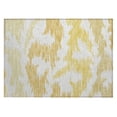 thumbnail image 2 of Addison Rugs Chantille Indoor/Outdoor Transitional Abstract Gold Washable Rectangle Rug, 1'8" x 2'6", 2 of 6