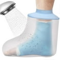 thumbnail image 1 of Housse de Douche Imperméable pour Pieds Moulés après Chirurgie Réutilisable, 1 of 5