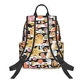 thumbnail image 2 of Naloa Sea Shell Print Lightweight DayBackpack Suitable for school, work, shopping, travel, etc., 2 of 5