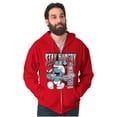 thumbnail image 3 of The Smurfs Cool Kanji Stay Hungry Zip Up Hoodie Men's Women's Brisco Brands L, 3 of 6