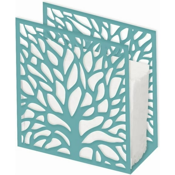 Branches Napkin Holder for Table Tree Metal Serviette Dispenser Tabletop Cocktail Napkins Organizer Colorful Iron Tissue Paper Towel Stand for Dining Room Home Bar Decor 15x15CM diy
