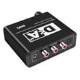 thumbnail image 1 of Convertisseur Audio Numérique à Analogique avec Câble USB Toslink Optique à Analogique L / R RCA Couleur Audio: Noir, 1 of 8