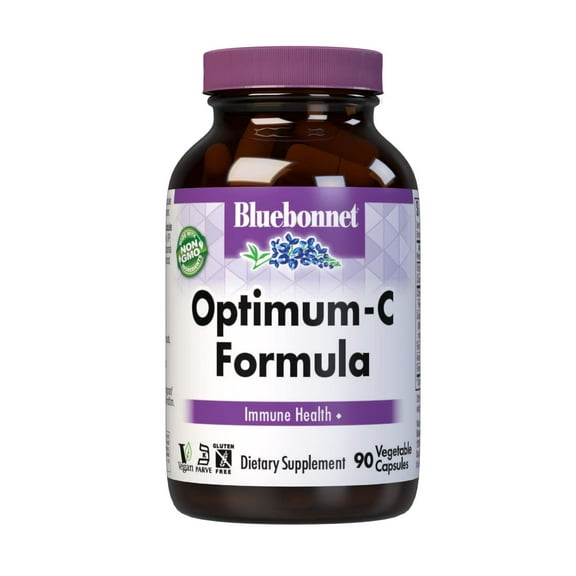 Bluebonnet Nutrition Optimum C Formula Vegetable Capsules, 90 Count