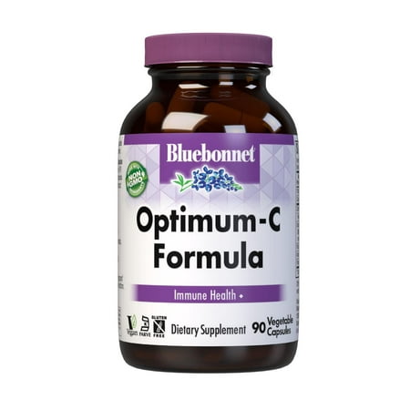 Bluebonnet Nutrition Optimum C Formula Vegetable Capsules, 90 Count
