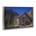 thumbnail image 3 of Stupell Industries Forest Cabin & Bears Gray Framed Floater Canvas Wall Art, design by James Corwin, 3 of 9