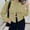 *Green, variant on ClodeEU Womens Cropped Jackets, Zip Up Button Jackets with Pockets ,Casual Trendy Outwear Gray,Womens Plus L