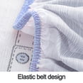 thumbnail image 3 of Sábana - Sábana ajustable individual con bolsillo profundo - Se adapta a colchones - Sábana suave y antiarrugas - 1 sábana ajustable solamente, 3 of 6