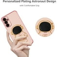thumbnail image 2 of for Samsung Galaxy A14 5G Case Cute 6D Astronaut Case with Stand Function Luxury Plating Case Cover Slim Fit Soft TPU Shockproof Bumper Protective Electroplated Case for Girls Boys,Pink, 2 of 12