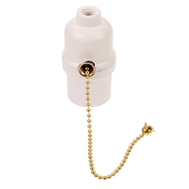 Miangastore Pull Chain Light Fixture Lamp Socket Ceiling Light Lamp Holder Pull Lamp Base Lamp Accessory