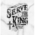 thumbnail image 2 of Serve The King Jesus Christ Religion Hoodie Sweatshirt Women Men Brisco Brands S, 2 of 6
