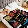 thumbnail image 5 of Teacher Gifts Blanket 50"x40" Teacher Appreciation Gifts Throw Blanket Best Gifts for Teacher Birthday Gifts for Women Men Teacher Retirement Gifts, 5 of 6
