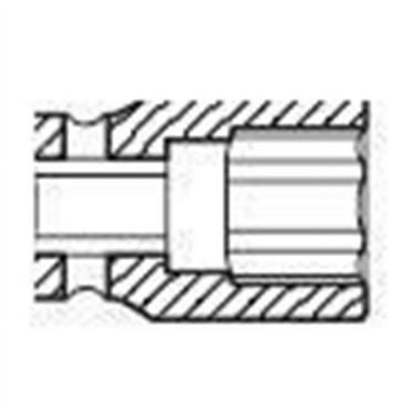 Sunex SUN421M 3/4 Inch Drive 6 Point Impact Socket - 21mm