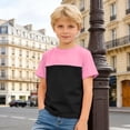 thumbnail image 2 of LRen Boys Casual T Shirts,Boys Short Sleeve T-Shirts Crewneck Shirts Casual Lightweight Tops Soft Summer Tees, 2 of 3