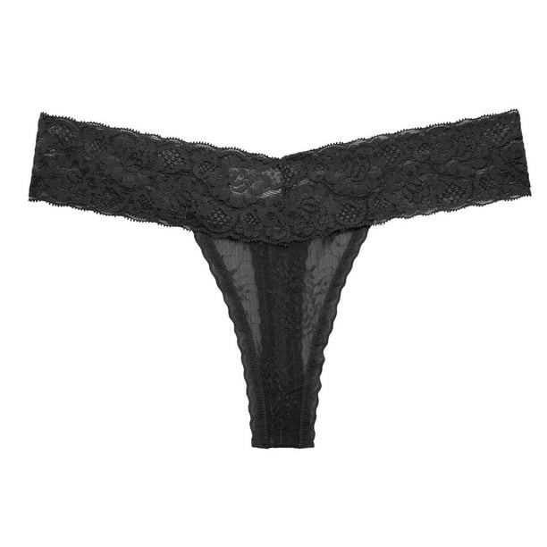 TAIAOJING Women Sexy Gstring Thong Lace Boyshort Sexy Panties Low Rise