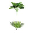 thumbnail image 1 of Hojas de Plantas Artificiales Macarena 2x Imitación de Follaje de Plástico, 1 of 8