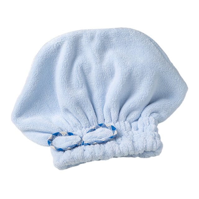 Inteprter Toalla de secado rápido para el cabello absorbente de agua para mujer, gorro de baño ajustable elástico portátil para niñas, gorro Toallas y Paños Tipo 3