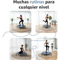 thumbnail image 4 of Trampolín Fitness portátil para Ejercicio en casa, Rebote Resistente con resortes de Acero, Estructura Metalica Resistente, Capacidad 150 kg, 4 of 6