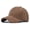 Coffee, variant on 6 Panel Baseball Cap Faux Suede Adjustable Unisex Curved Bill Sturectured Hat-dusty rose