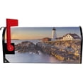 thumbnail image 2 of Portland Head Lighthouse Magnetic Mailbox Cover MailWraps Garden Yard Home Decor for Outdoor Standard Size-18"x 20.8", 2 of 5