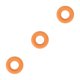 thumbnail image 2 of Yuarrent Hand Silicone Round Fitness Hand Trainer Antideslizante Portable Muscle Training Ring, Orange Type1 NO1 Yuarrent CBP155265, 2 of 6