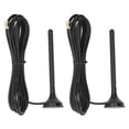 thumbnail image 2 of 2Pcs Ventouse Antenne Gain Élevé 2.4G 3dbi Étanche SMA Connecteur Antenne pour le Module Routeur, 2 of 8