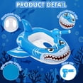 thumbnail image 4 of Pool Floats for Kids and Toddlers, with Water Blaster, Shark Boat Pool Float Swim Seat Toys, Summer Swimming Pool Water Toys for Boys Girls Aged 3-8 Years, Blue, 4 of 7
