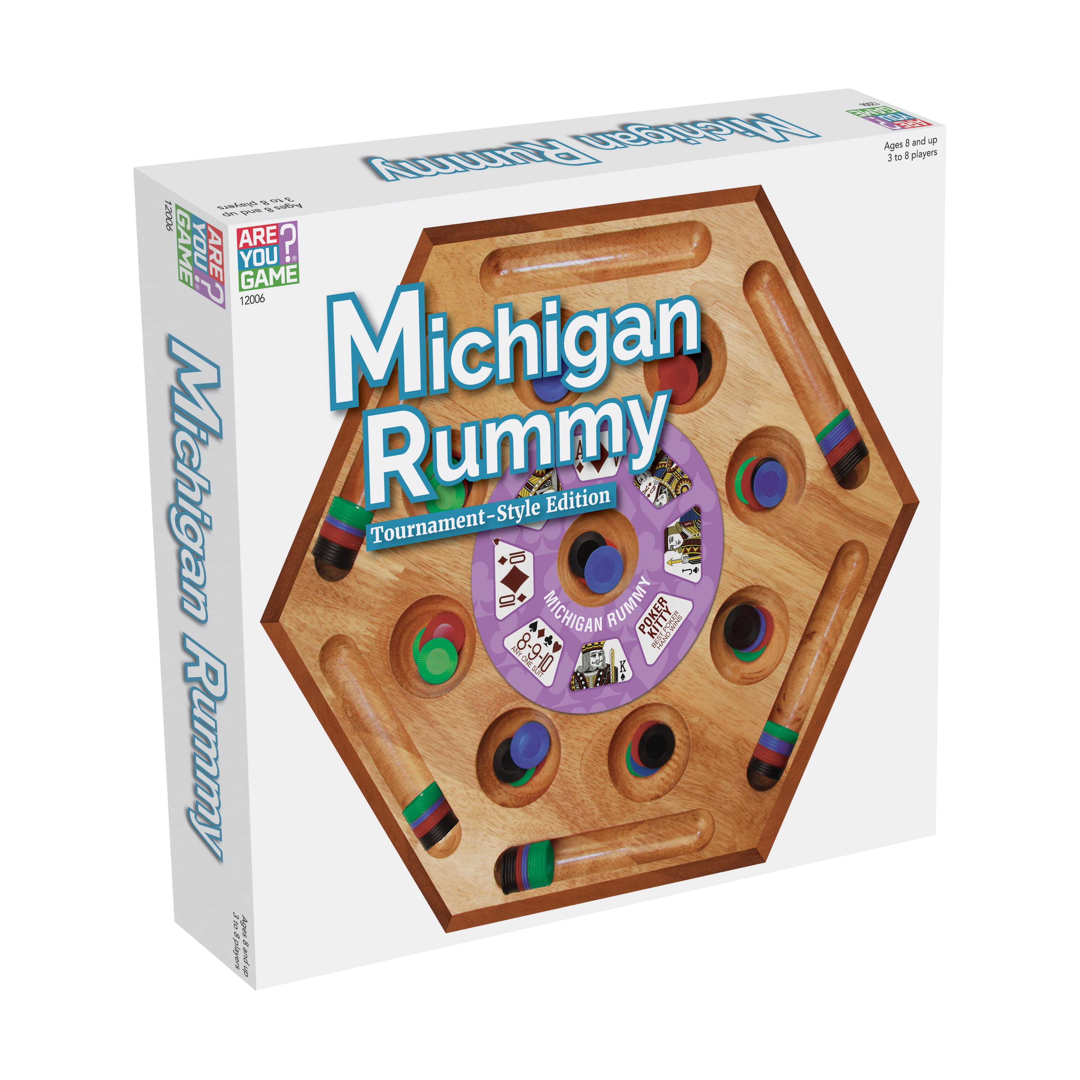 Pressman Michigan Rummy Road Game Plastic Playing Board 96 Chips Rules for sale online 