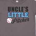 thumbnail image 4 of Inktastic Baseball Uncles Little Pitcher Boys Toddler T-Shirt, 4 of 5