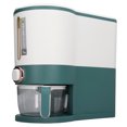 thumbnail image 3 of Rice Dispenser Household Food Grade Dry Sealed Grain Cereal Dispenser Bucket for Rice Millet Black Rice Barley Mung Beans Red Beans Small Jewel Green, 3 of 16
