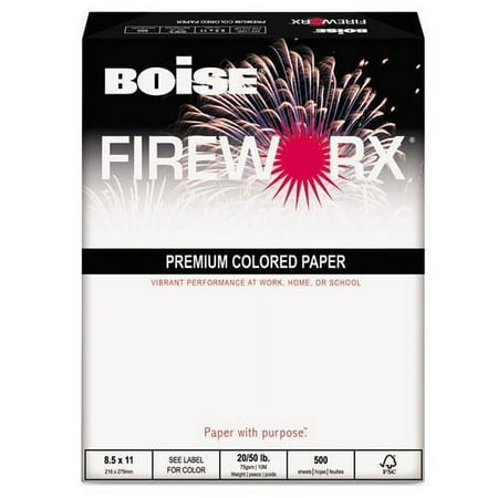 Boise MP2207LV FIREWORX Colored Paper, 20lb, 11 x 17, Luminous Lavender, 500 Sheets/Ream