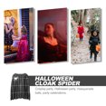 thumbnail image 2 of KAKOWELY Capa de araña para Halloween, capa decorativa para cosplay, accesorio para Halloween, 2 of 5